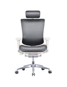 Кресло EXPERT STAR LEATHER (STL01-G) для руководителя, эргономичное, черная кожа 2