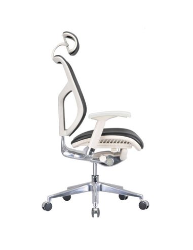 Кресло EXPERT Star Leather (STL01-G) для руководителя, эргономичное, черная кожа