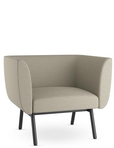 Кресло посетителя LD SEATING NIDO NI-K1-L-N1 тканевое