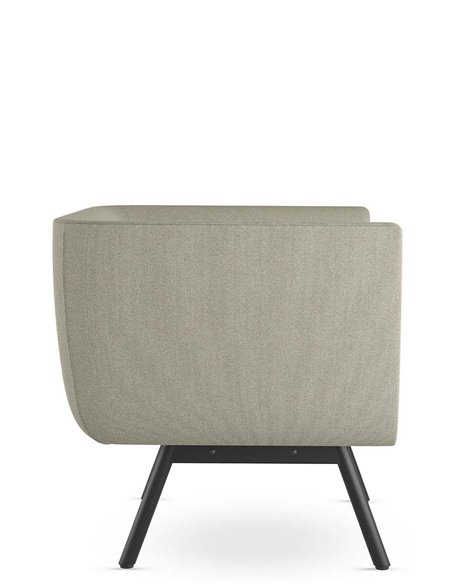 Кресло посетителя LD SEATING NIDO NI-K1-L-N1 тканевое