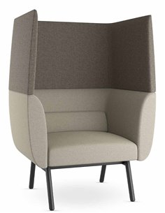 Кресло посетителя LD SEATING NIDO NI-K1-H-N1 тканевое