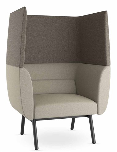 Кресло посетителя LD SEATING NIDO NI-K1-H-N1 тканевое