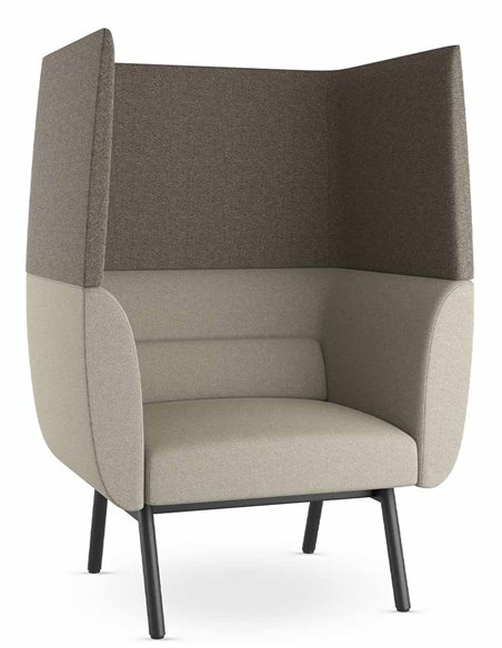 Кресло посетителя LD SEATING NIDO NI-K1-H-N1 тканевое