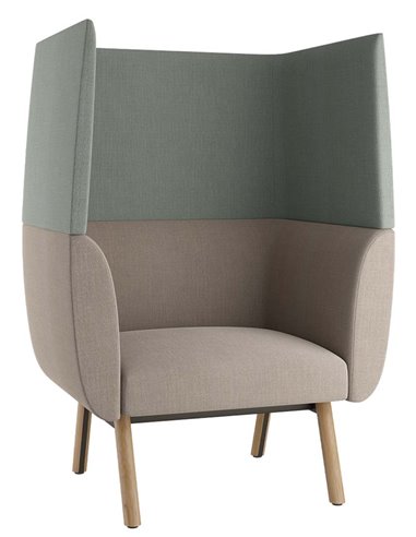 Кресло посетителя LD SEATING NIDO NI-K1-H-N1 тканевое