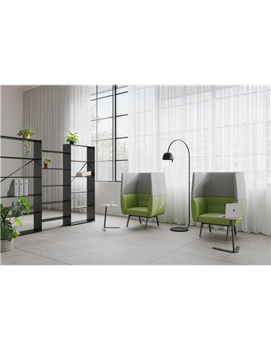 Кресло посетителя LD SEATING NIDO NI-K1-H-N1 тканевое