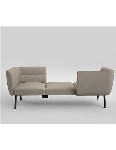 Кресло посетителя LD SEATING NIDO NI-K3-L-N1 тканевое