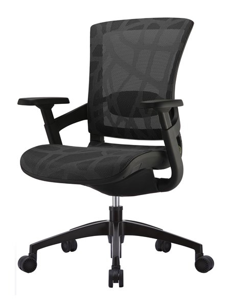 Кресло COMFORT SEATING SKATE (SKTA-W-LAM) для оператора, черный цвет