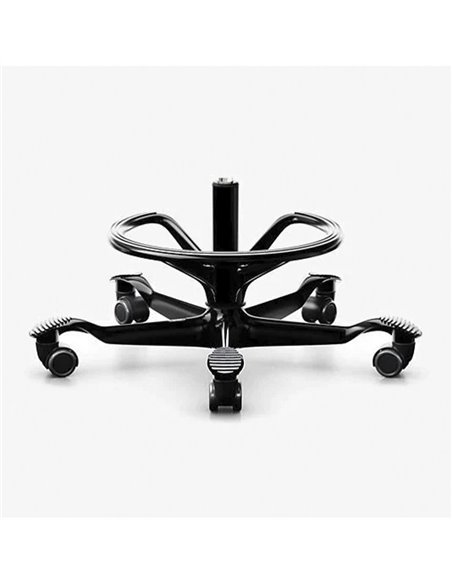 Кресло HAG CAPISCO PULS 8020 Black, эргономичное, с подставкой под ноги