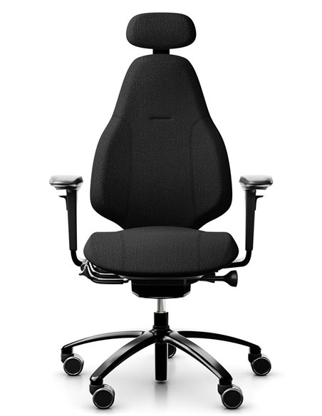 Кресло FLOKK RH MEREO 220 BLACK эргономичное, новозеландская шерсть SELECT (GABRIEL)