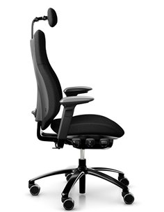 Кресло FLOKK RH MEREO 220 BLACK эргономичное, новозеландская шерсть SELECT (GABRIEL) 2
