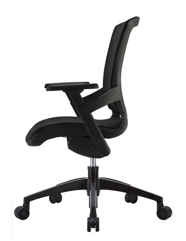 Кресло COMFORT SEATING SKATE (SKTA-W-LAM) для оператора, черный цвет