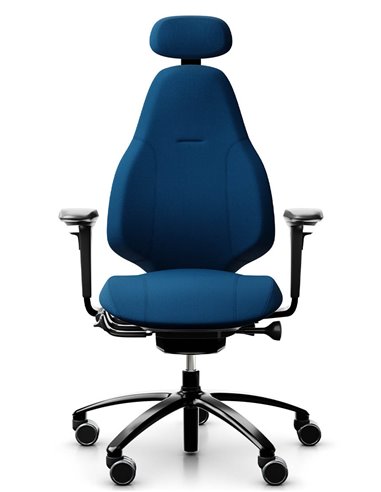 Кресло FLOKK RH MEREO 220 BLACK эргономичное, новозеландская шерсть SELECT (GABRIEL)