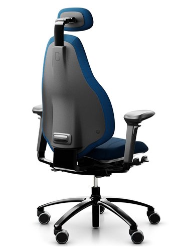 Кресло FLOKK RH MEREO 220 BLACK эргономичное, новозеландская шерсть SELECT (GABRIEL)