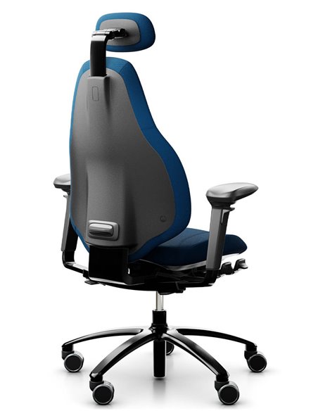 Кресло FLOKK RH MEREO 220 BLACK эргономичное, новозеландская шерсть SELECT (GABRIEL)
