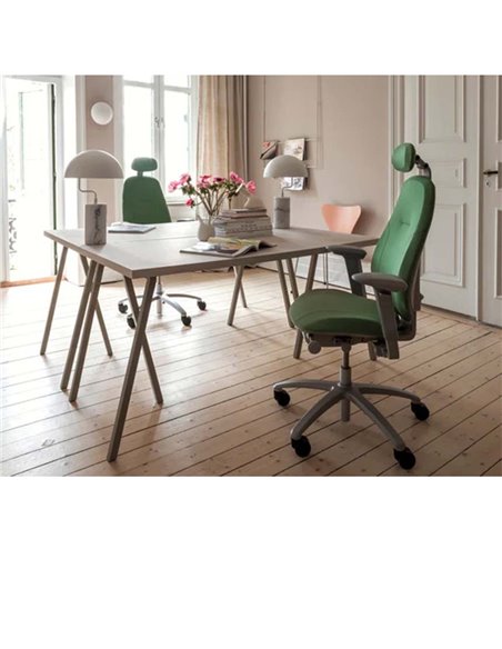 Кресло FLOKK RH MEREO 220 BLACK эргономичное
