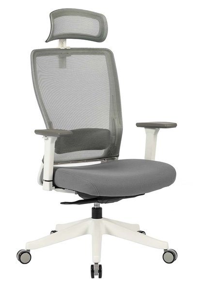 Кресло офисное KRESLALUX OPTI-ON GREY, для оператора