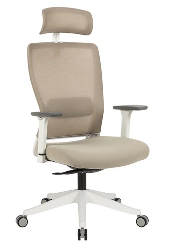 Кресло офисное KRESLALUX OPTI-ON BEIGE, для оператора