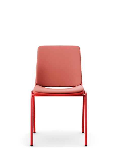 Кресло PROFIM ANA 4340SR для посетителя, красное