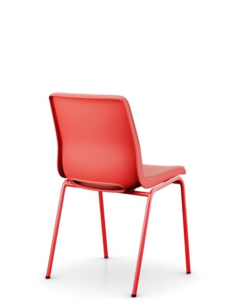 Кресло PROFIM ANA 4340SR для посетителя, красное