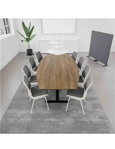 Кресло PROFIM ANA 4340SR для посетителя, красное