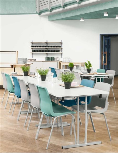 Кресло PROFIM ANA 4340SR для посетителя, красное