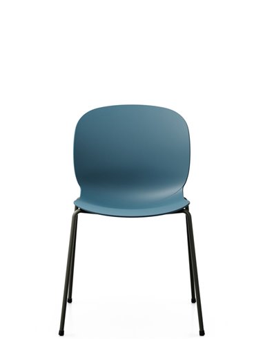 Кресло PROFIM NOOR 4-LEGS 6050 TEAL BLUE, для посетителя