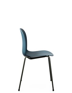 Кресло PROFIM NOOR 4-LEGS 6050 TEAL BLUE, для посетителя 2