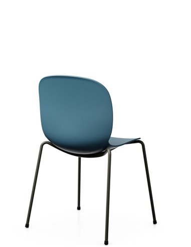 Кресло PROFIM NOOR 4-LEGS 6050 TEAL BLUE, для посетителя