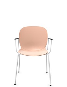 Кресло PROFIM NOOR 4-LEGS 6050 ROSE, для посетителя, с подлокотниками