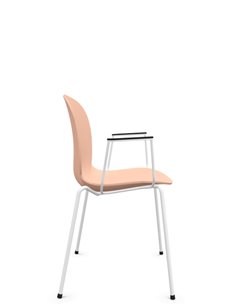 Кресло PROFIM NOOR 4-LEGS 6050 ROSE, для посетителя, с подлокотниками 2