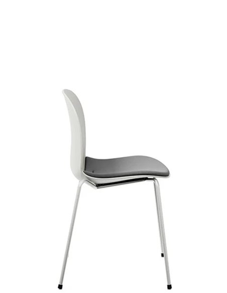 Кресло PROFIM NOOR 4-LEGS 6050S MISTYGREY, для посетителя