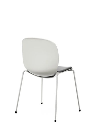 Кресло PROFIM NOOR 4-LEGS 6050S MISTYGREY, для посетителя