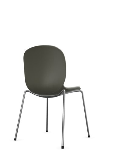 Кресло PROFIM NOOR 4-LEGS 6050SB GLAY, для посетителя