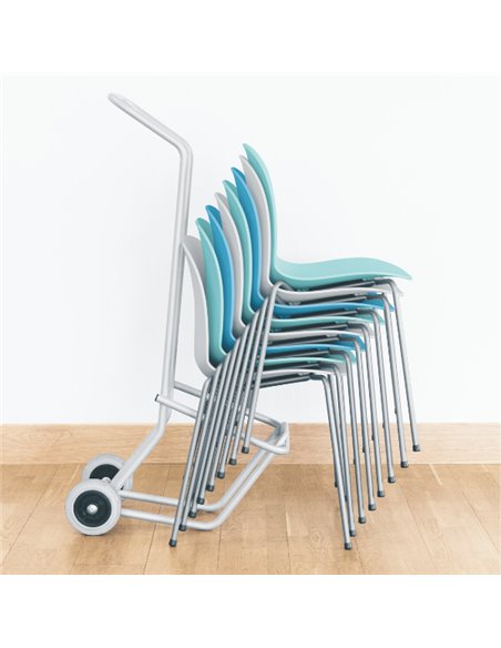 Кресло PROFIM NOOR 4-LEGS 6050SB GLAY, для посетителя