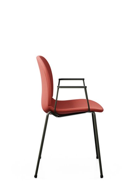Кресло PROFIM NOOR 4-LEGS 6050F, для посетителя, с подлокотниками