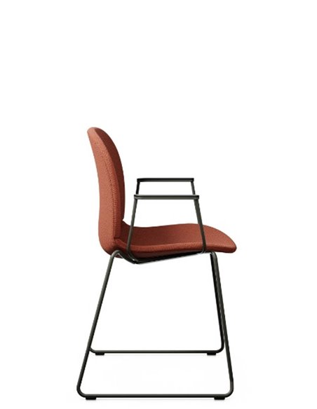 Кресло PROFIM NOOR SLEDGEBASE 6060F, для посетителя, с подлокотниками