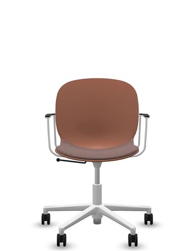 Крісло PROFIM NOOR FOOTBASE 6070S WHITE, з підлокітниками