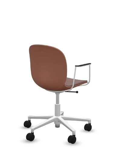 Крісло PROFIM NOOR FOOTBASE 6070S WHITE, з підлокітниками