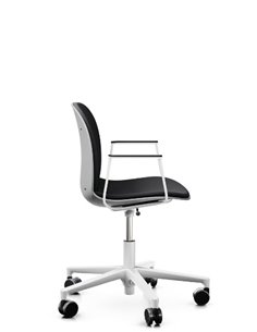 Кресло PROFIM NOOR FOOTBASE 6070SB WHITE, с подлокотниками 2