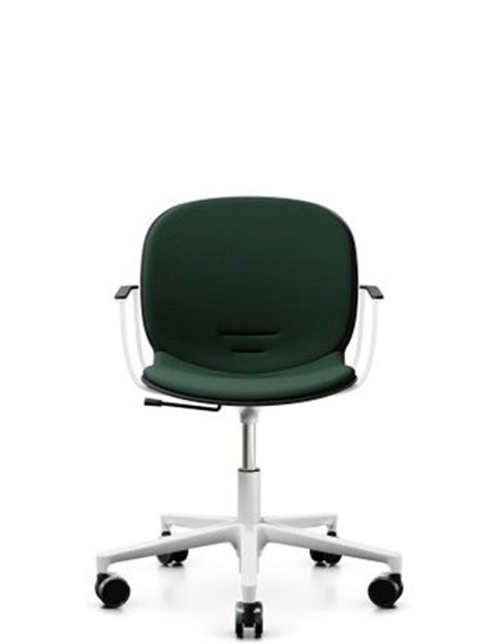 Кресло PROFIM NOOR FOOTBASE 6070SB WHITE, с подлокотниками