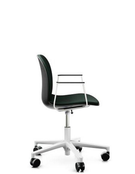 Кресло PROFIM NOOR FOOTBASE 6070SB WHITE, с подлокотниками