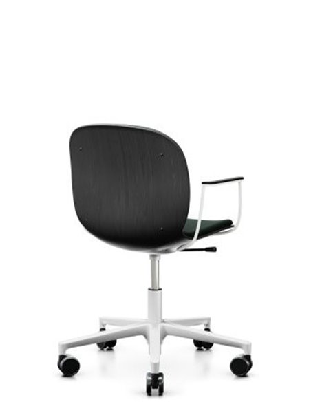 Кресло PROFIM NOOR FOOTBASE 6070SB WHITE, с подлокотниками