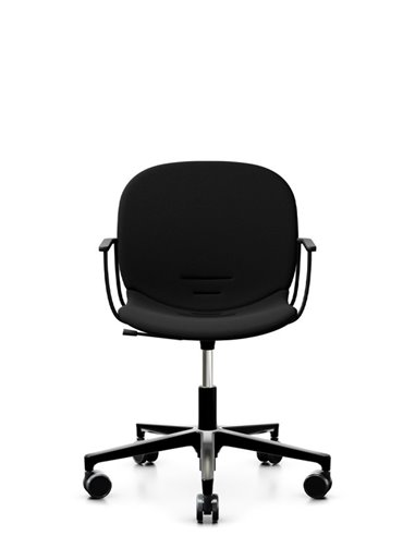 Кресло PROFIM NOOR FOOTBASE 6070F BLACK, с подлокотниками