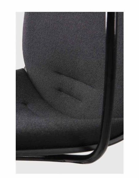 Кресло PROFIM NOOR FOOTBASE 6070F BLACK, с подлокотниками