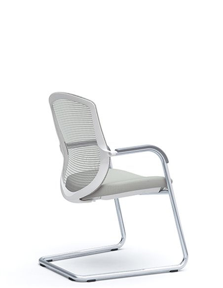 Кресло Okamura Contessa Guest chair Polished для посетителей, на полозьях