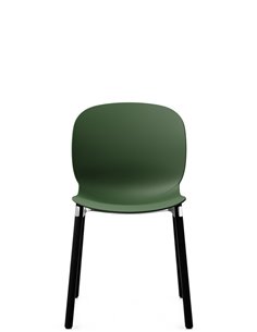Кресло PROFIM NOOR WOODEN LEGS 6080 FOREST, DARK ASH