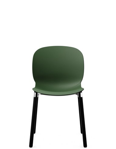 Кресло PROFIM NOOR WOODEN LEGS 6080 FOREST, DARK ASH