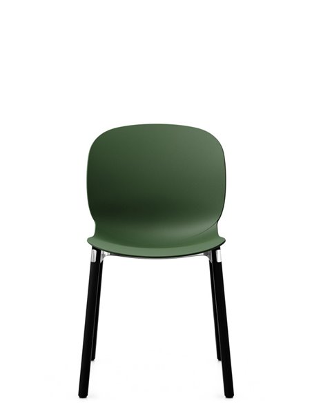 Кресло PROFIM NOOR WOODEN LEGS 6080 FOREST, DARK ASH