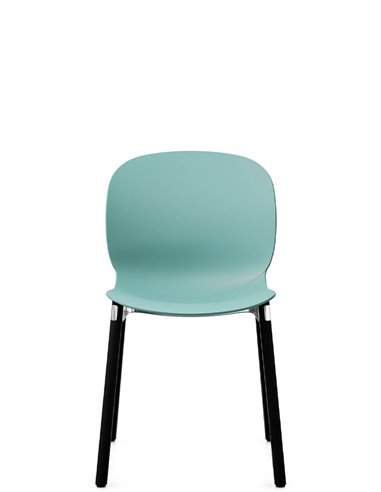 Кресло PROFIM NOOR WOODEN LEGS 6080 SEA GREEN, DARK ASH