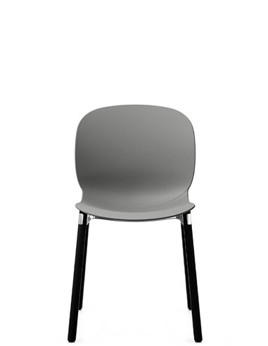 Крісло PROFIM NOOR WOODEN LEGS 6080 GLAY, DARK ASH